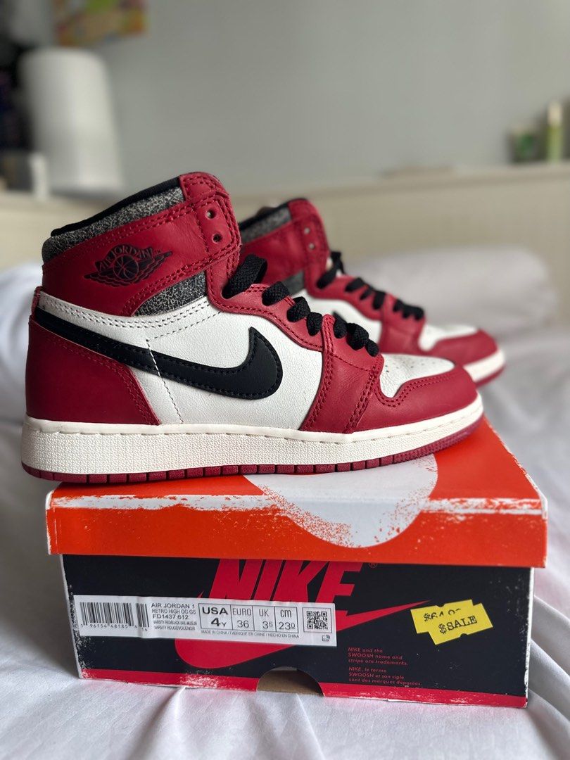 lost and found jordan 1 nike
