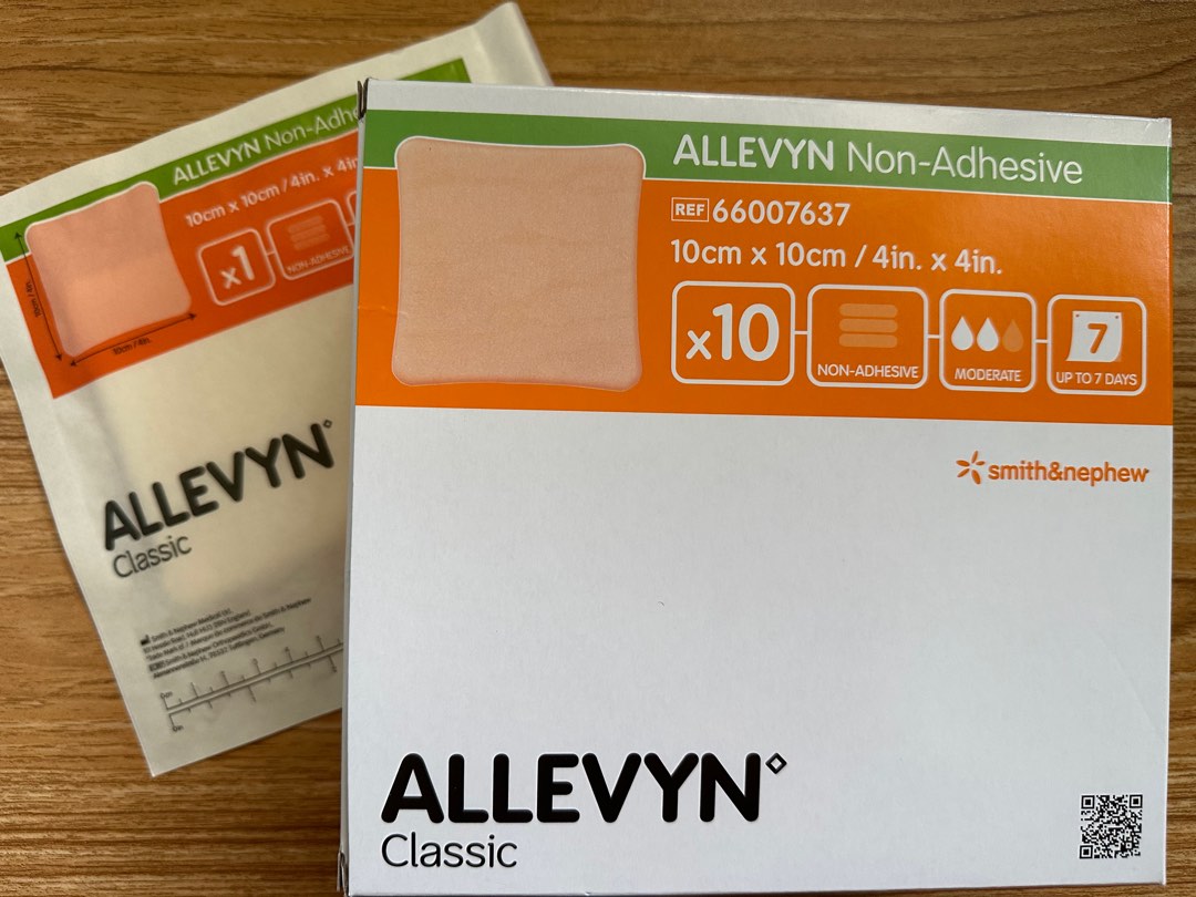 Allevyn Classic NonAdhesive Wound Dressing Bandage Plaster For Bedsore