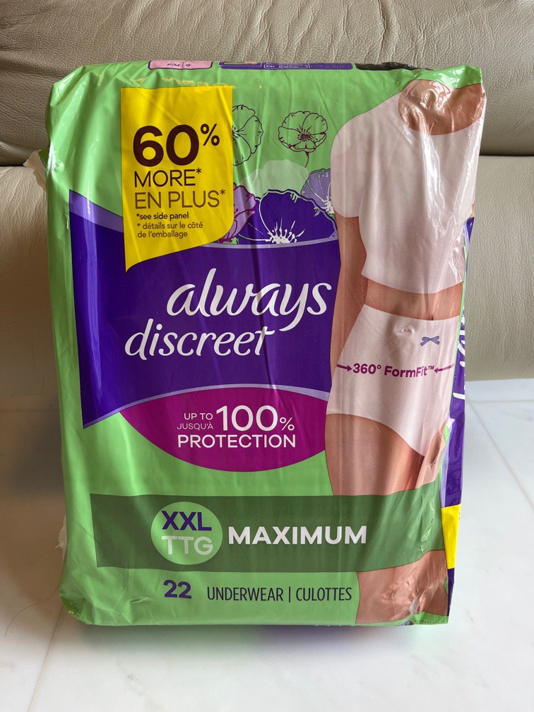 Always disposable underwear, Beauty & Personal Care, Sanitary Hygiene on Carousell