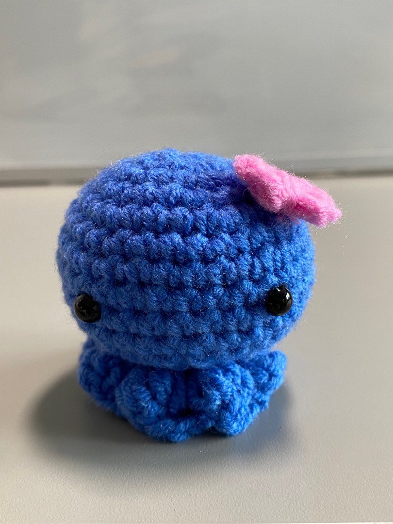 Amigurumi DIY Kit Baby Octopus (8.50 w tools and 7 w/o tools