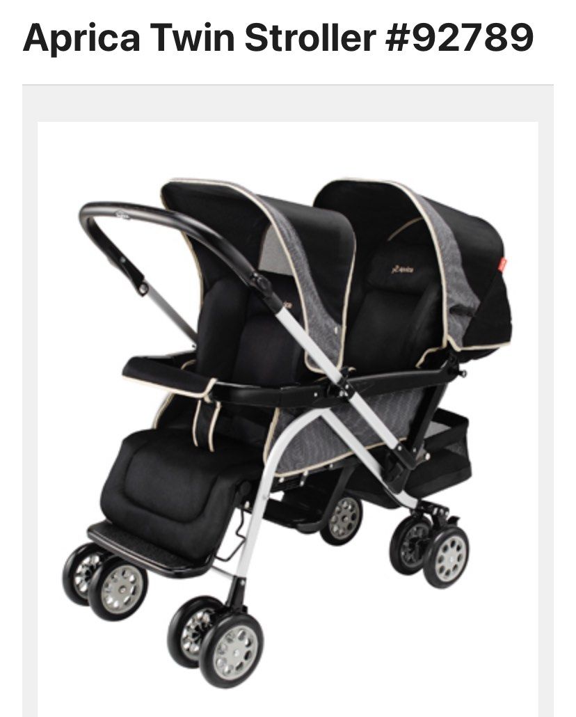 Aprica double stroller clearance