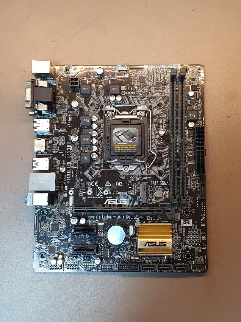 ASUS H110M-A/M.2+i5-6500+M2SSD ミニPC