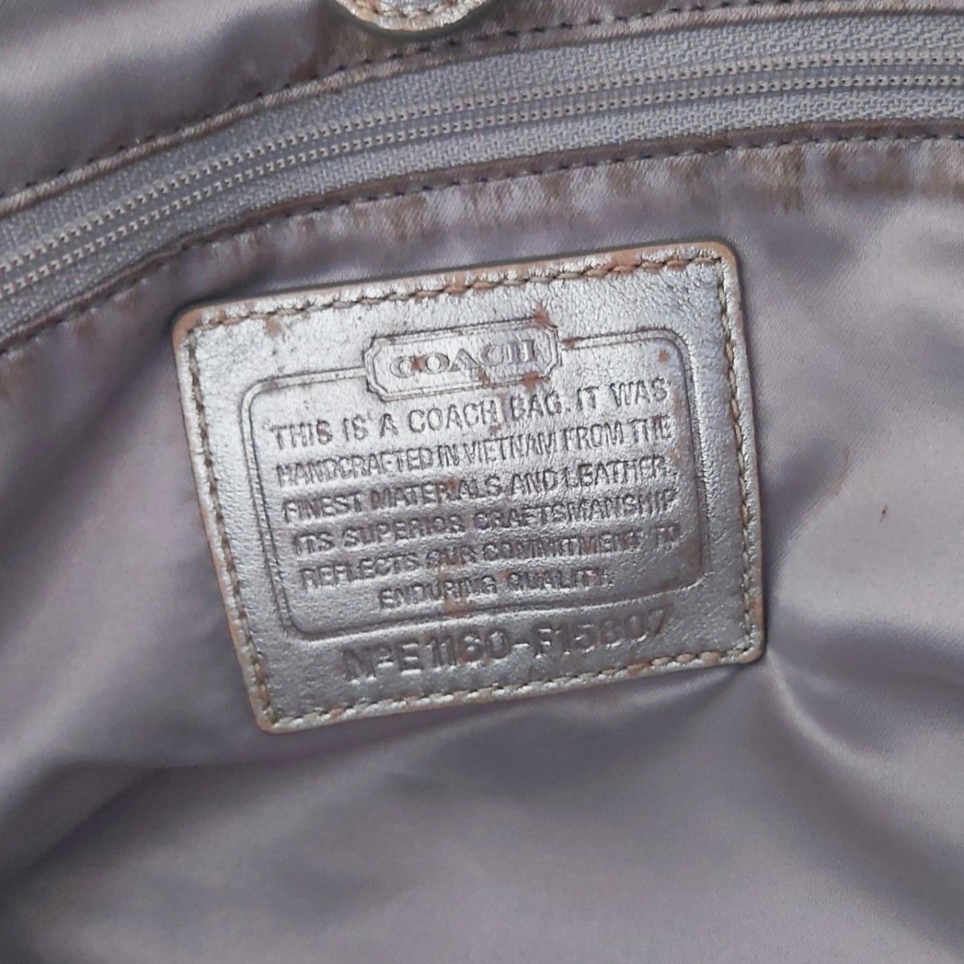 authentic Coach bag