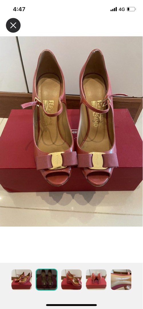 Authentic Ferragamo Shoes, Luxury, Sneakers & Footwear on Carousell