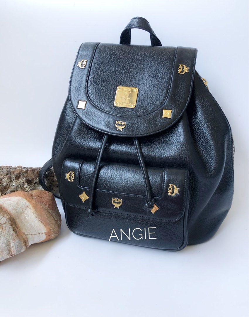 Authentic MCM backpack (Category: Luxury Bags & Wallets) located in San Pablo. Submitted by angiemac0921 (Listing ID 1218934989, Image 1). Description: Backpack Bag 9.5/10 condition No inclusion.