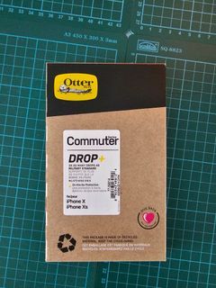 Authentic Otter Box iPhone XS- Commuter series case