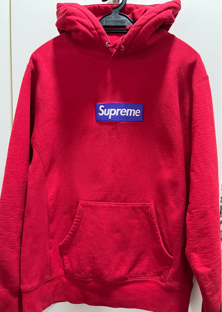 supreme Box Logo Hooded embroidery pullover hoodie ARM(100% AUTHENTIC)