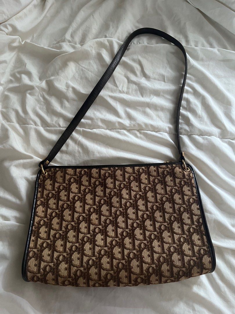 Vintage Dior Flight Monogram Shoulder Bag