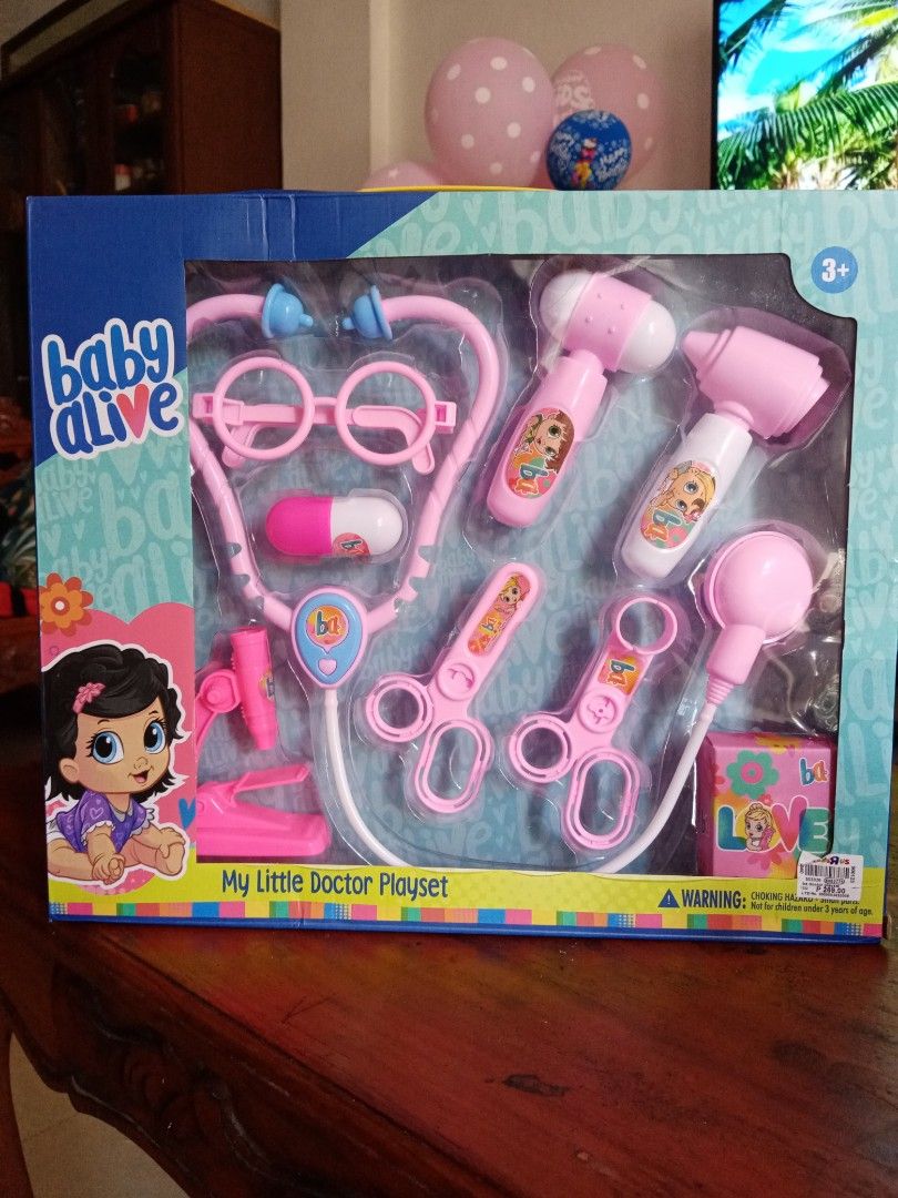 Baby alive doctor toy set on Carousell