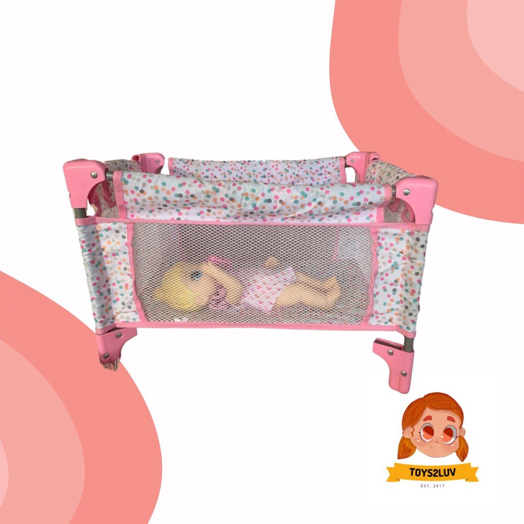 Baby toy store crib for doll