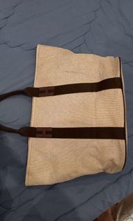 bag H canvas mix leather