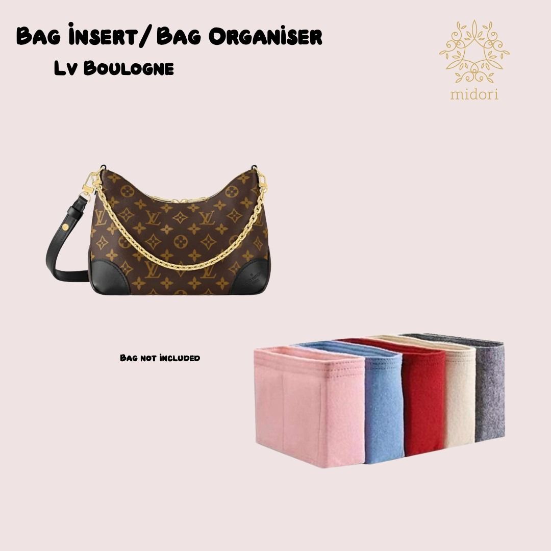 Boulogne Bag Organizer / Lv Boulogne Insert Liner Protector 