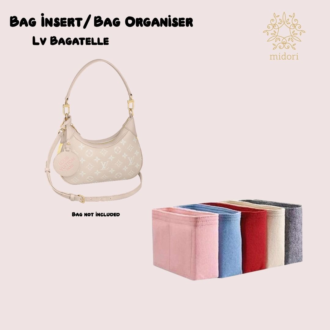  Bag Organizer for LV Bagatelle Hobo - Premium Felt (Handmade/20  Colors) : Handmade Products