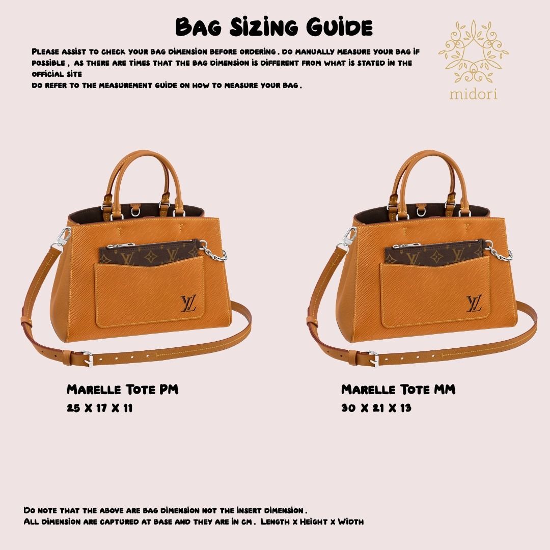 Bag Insert Bag Organiser for Marelle Tote, Luxury, Bags & Wallets