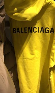 Balenciaga logo hoodie