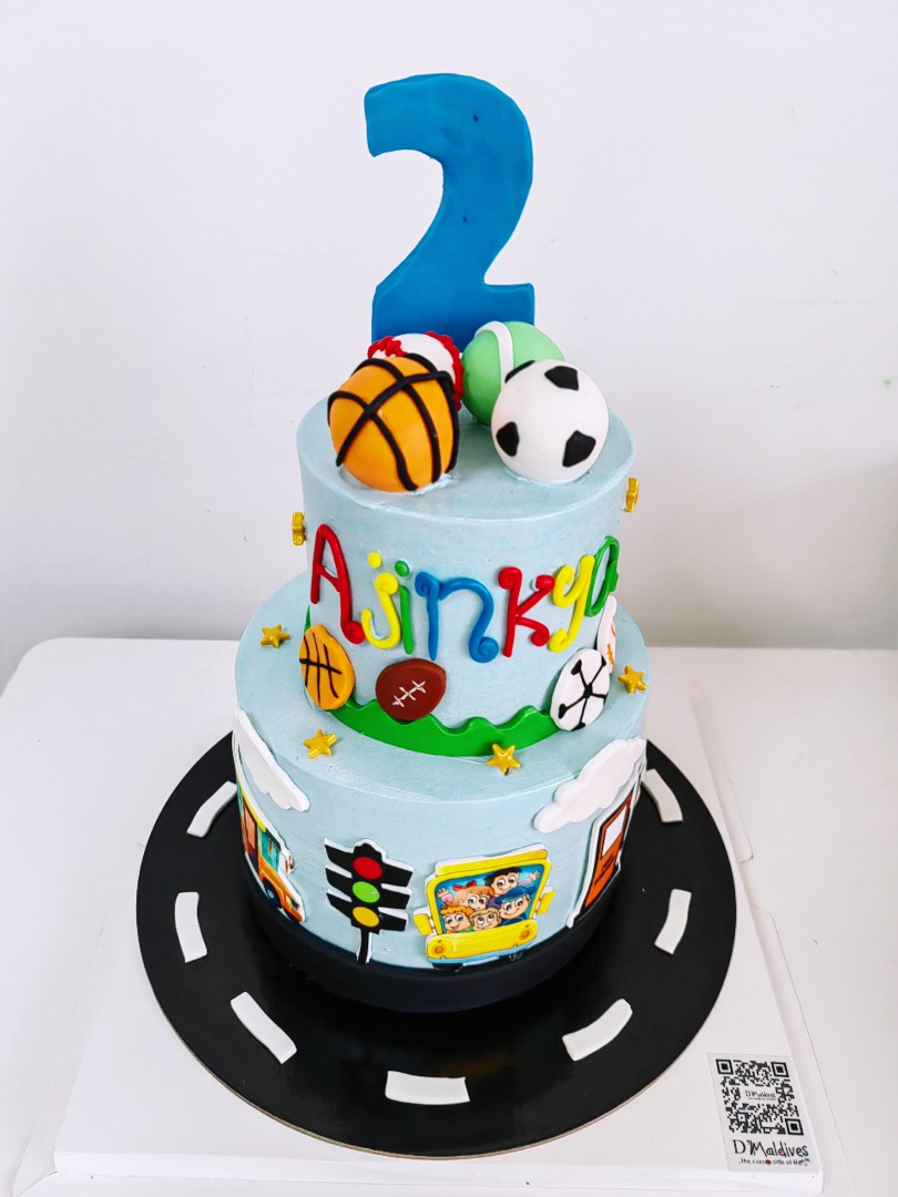 Foot Ball Theme Boys Birthday Cake 160 - Cake Square Chennai | Cake Shop in  Chennai