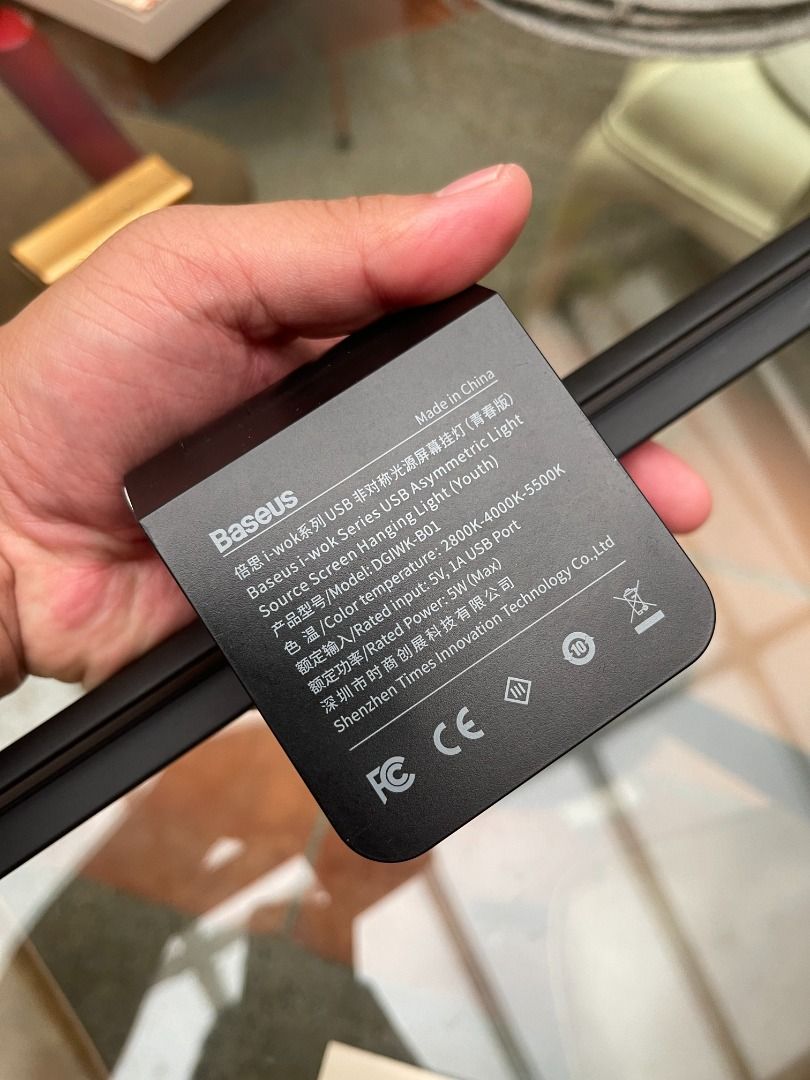 Baseus I-Wok USB C Monitor Light, Furniture & Home Living, Lighting ...