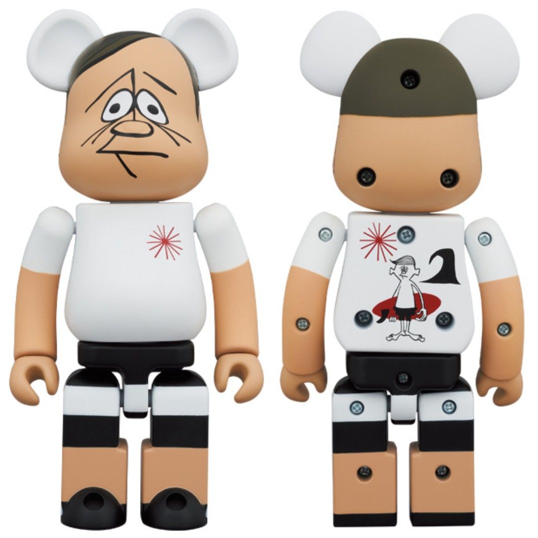 Bearbrick x Yusuke Hanai Bum San 花井裕介 BE@RBRICK hanai yusuke 400％ VCD BUM SAN BE@RBRICK YUSUKE HANAI