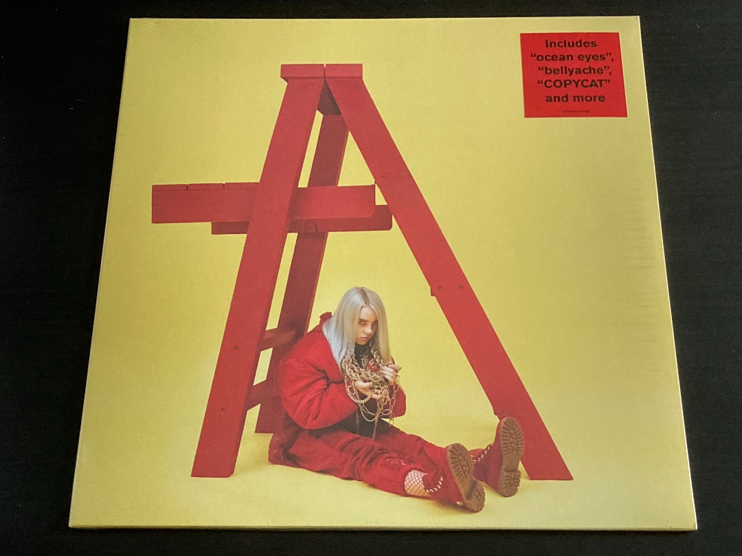 Music CD Billie Eilish Don Smile At Me 3 Albums Packages Set