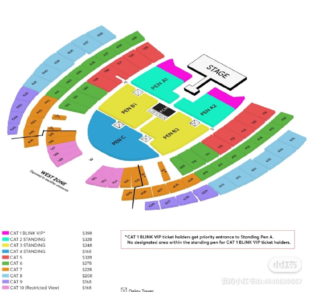 Black Pink World Tour Singapore, Tickets & Vouchers, Event Tickets on