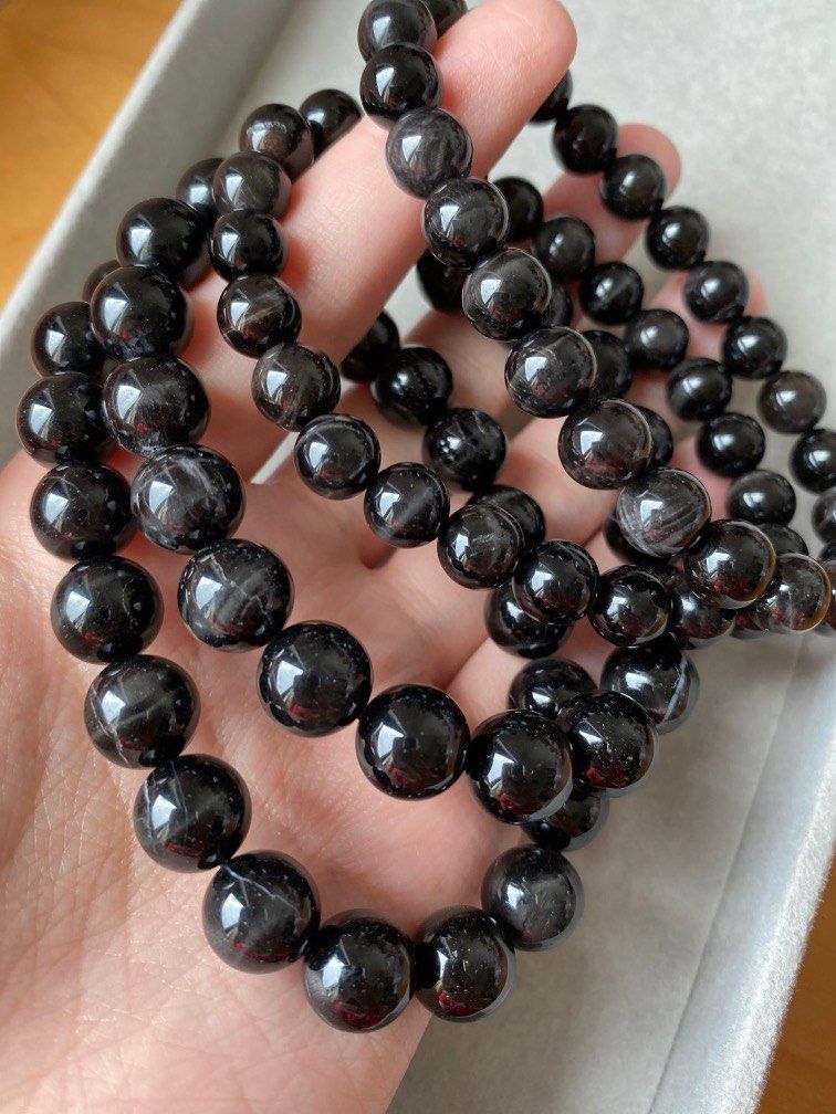 Black Tiger Eyes Crystal Bracelets Women s Fashion Jewelry