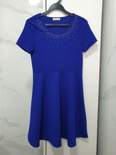 Blue dress