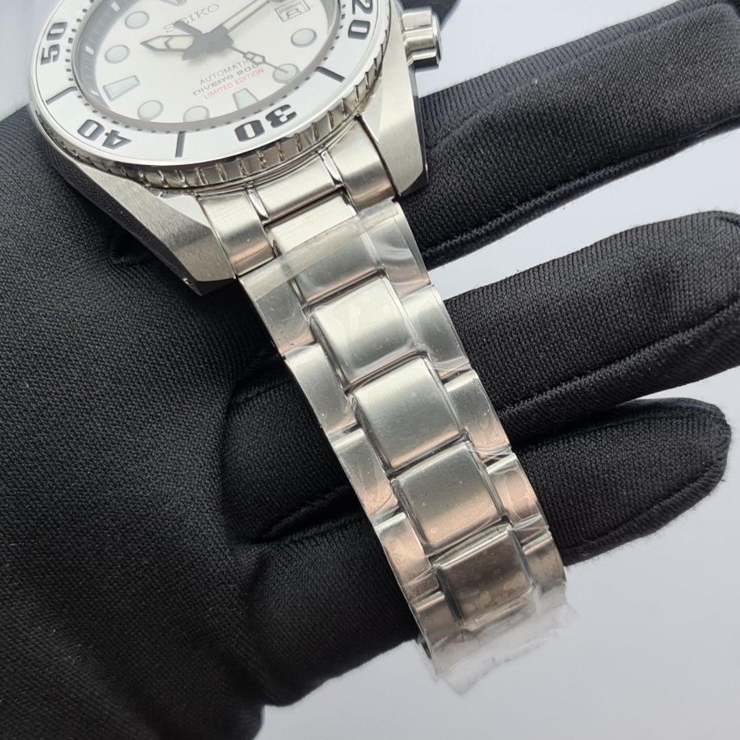 Brand New Seiko Prospex Automatic Diver s 200m Silver Tsunami Wave Sumo Thailand King Power 25th Anniversary Limited Edition 1965 Pcs SPB029 SPB029J SPB029J1 Luxury Watches on Carousell