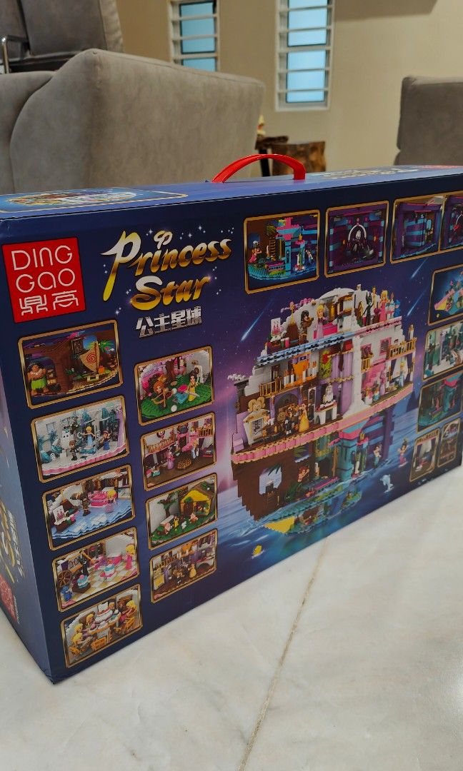 Bricks/Lego/Princess Star Building Blocks/Ding Gao, Hobbies & Toys ...