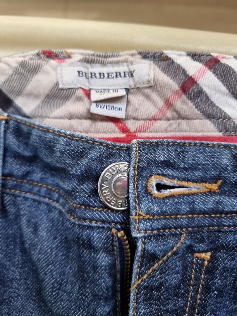 Burberry Jeans con logo 8026687