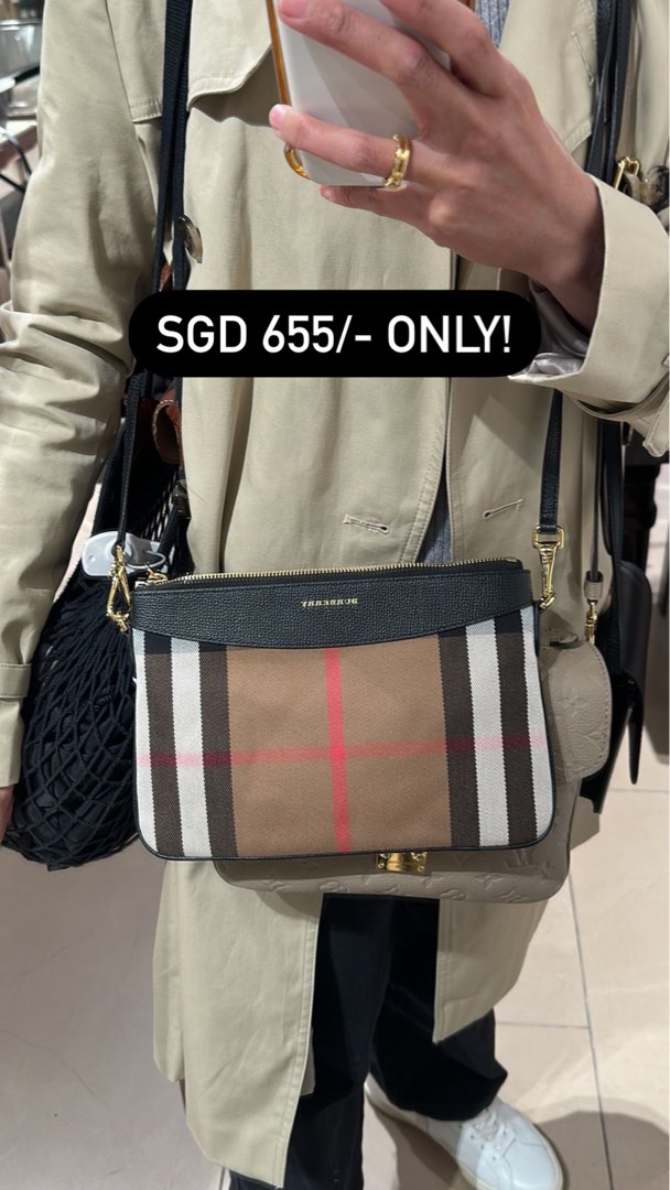 Burberry outlet sales, Women's Fashion, Bags & Wallets, Cross-body Bags on  Carousell