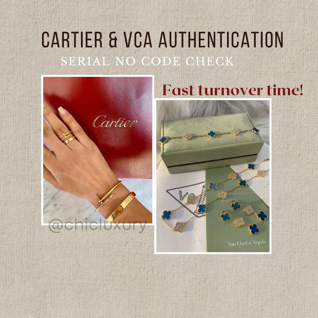 Cartier VCA authentication Everything Else on Carousell