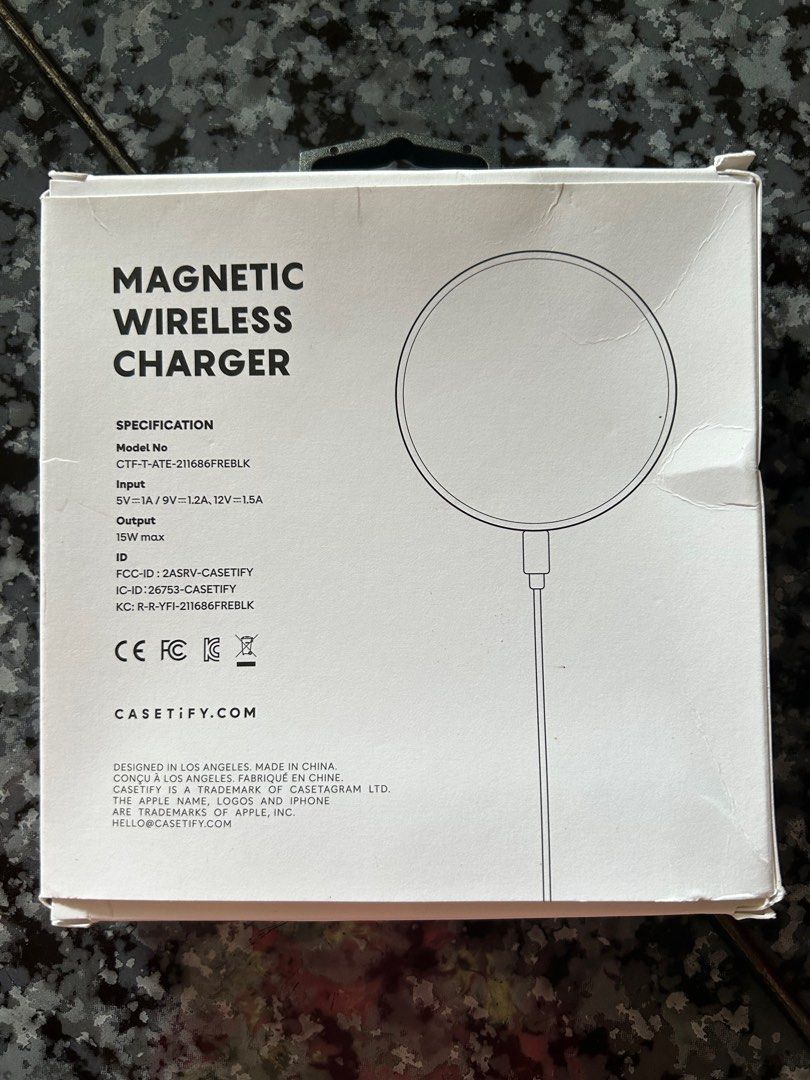 Casetify Wireless Charger, Mobile Phones & Gadgets, Mobile