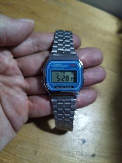 Casio baby blue A158 klasik retro