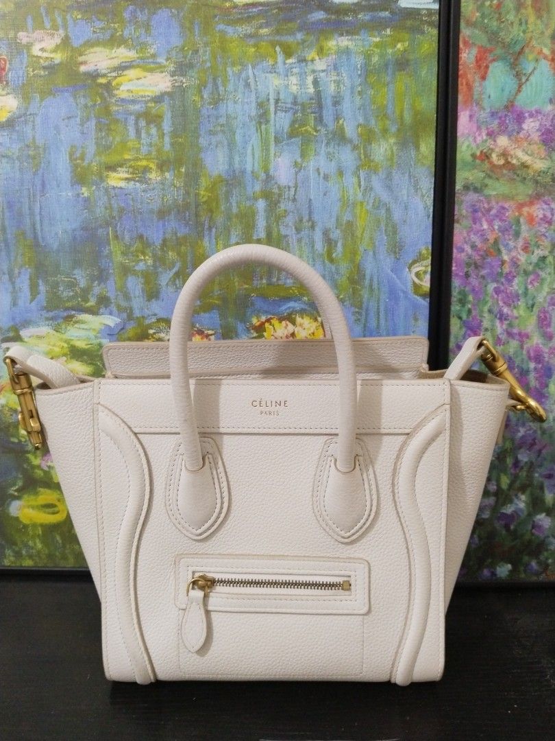 Celine online nano white