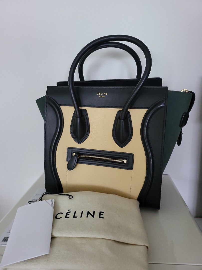 Celine Micro Luggage Bag Trio Color Women s Fashion Bags