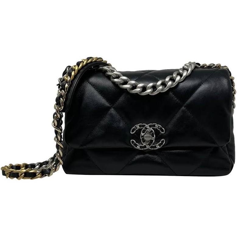 Chanel 19 Pouch with Handle, Luxury, Bags & Wallets on Carousell