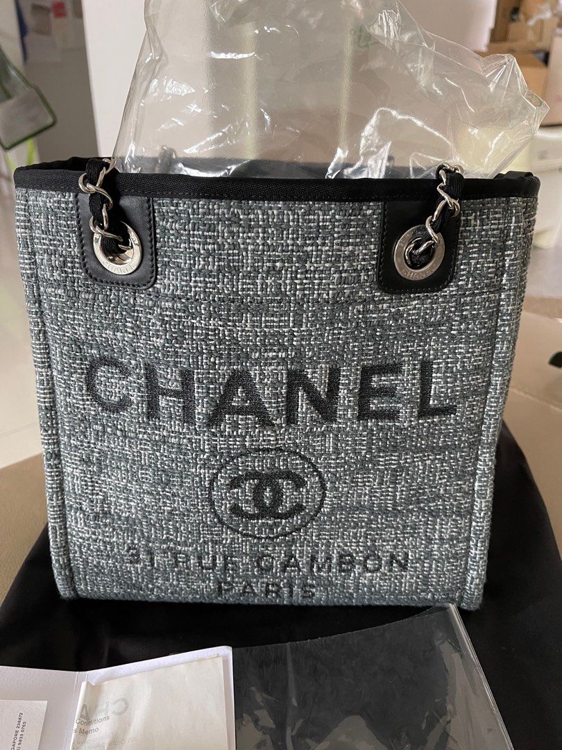 Chanel 2023 Deauville Small Tote Bag