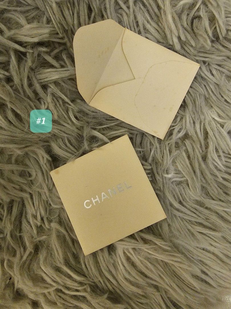 Chanel Receipt Holder /envelope / Branded / Authentic, Luxury