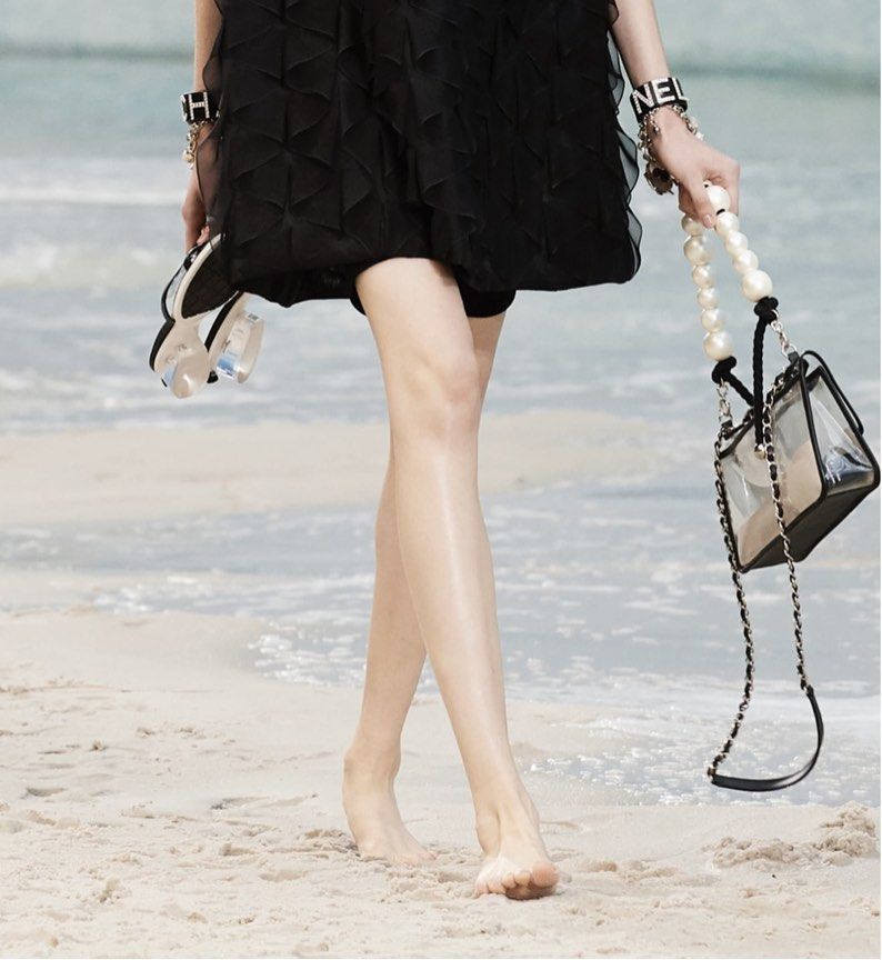 Chanel sands by the sea flap, Luxury, Bags & Wallets on Carousell