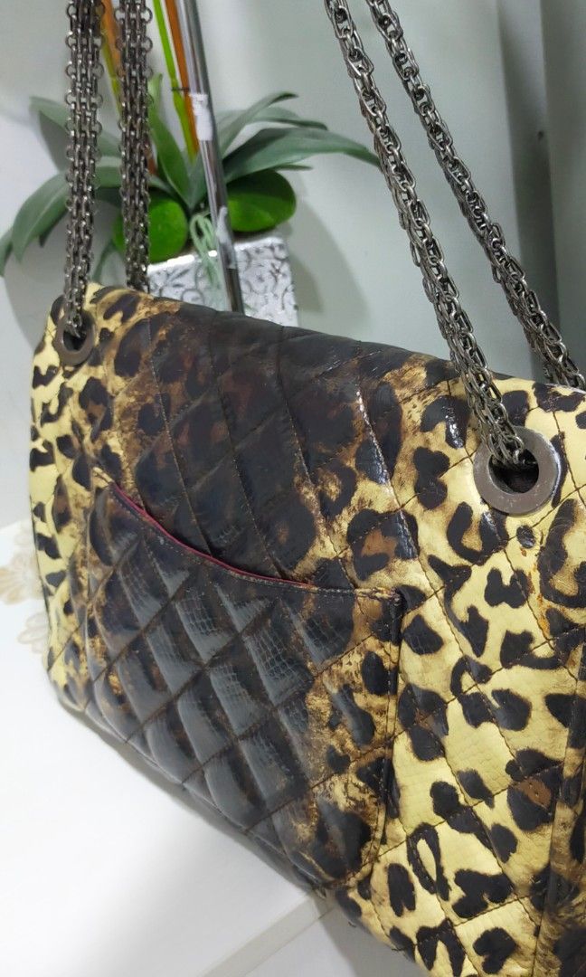 Chanel leopard new arrivals print bag