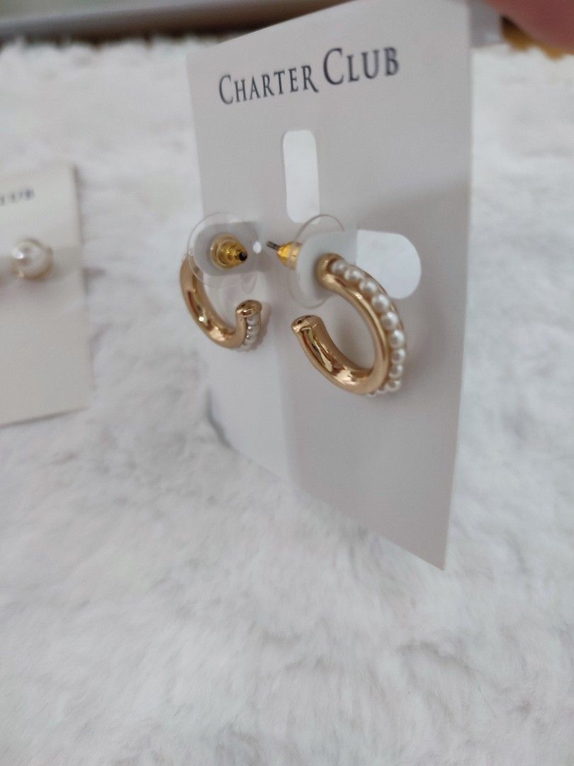 Charter 2024 club earrings