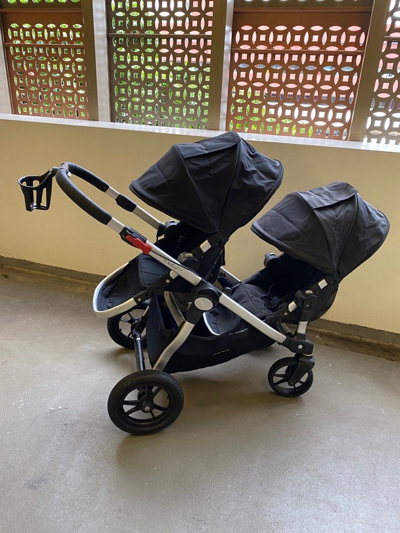 City select double stroller sales cup holder