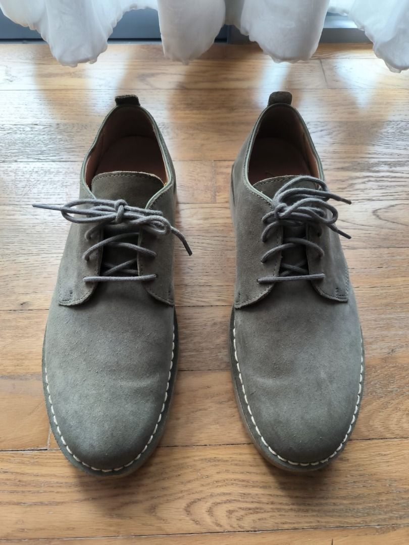 Clarks desert london grey new arrivals