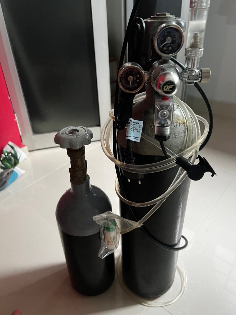 CO2 Tank for fish tank setup, Pet Supplies, Homes & Other Pet