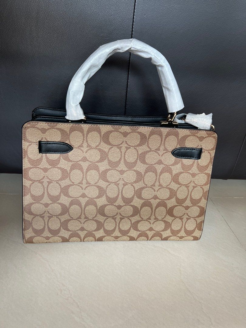 Coach Lane Carryall in Signature Monogram and Colour, Luxury, Bags ...