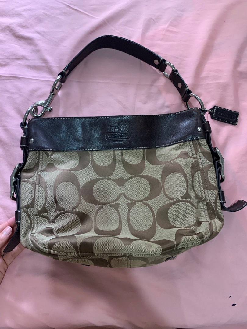 Coach Zoe Signature Hobo Bag on Carousell