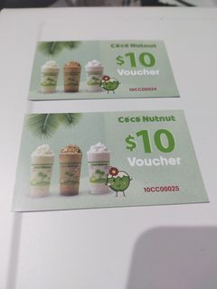 COCO NUTNUT VOUCHER $10
