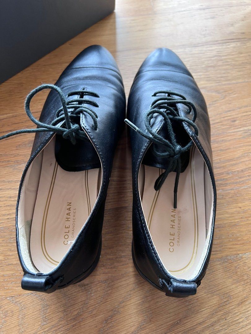 Cole haan silver flats discount