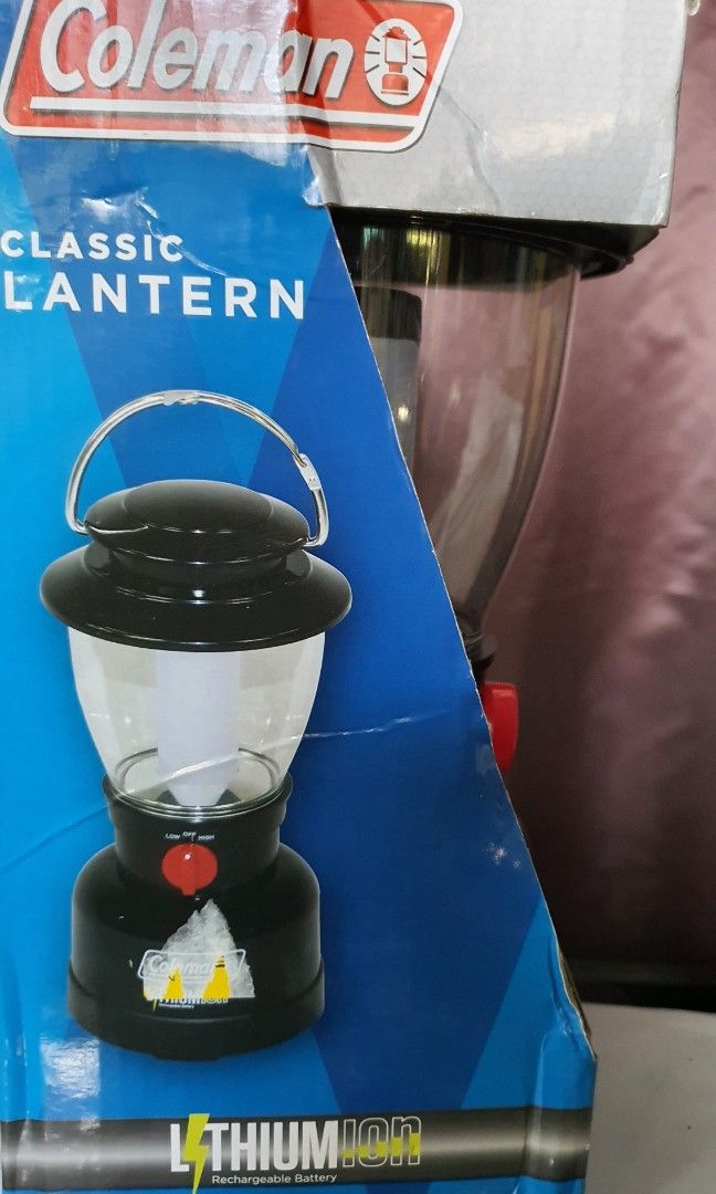 Coleman Rechargeable Lamp (Category: Hiking & Camping) located in Taguig. Submitted by roma2701 (Listing ID 1218941230, Image 2). Description: Imported from Australia Rechargeable Shine a light on your next camping trip or outdoor adventure when you turn on the Coleman lantern..