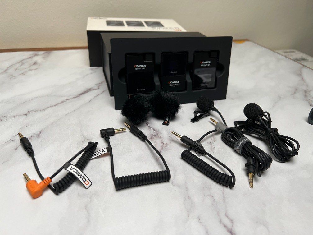 COMICA BOOM XD D2 2.4wireless microphone, Audio, Microphones on Carousell